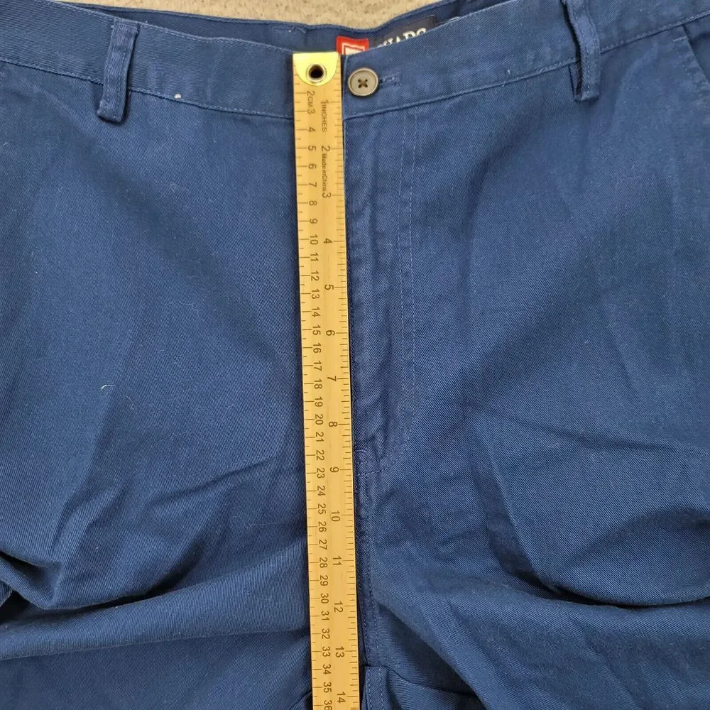 Chaps Shorts Mens 38 Blue‎ Cargo Chino 10